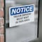 Signmission Truck Drivers Must Wait In This Area OSHA Notice Sign, Vinyl Decal, 7in W x 5in L, 2PK OS-2PACK-NS-D-57-L-16763 - alternate 3